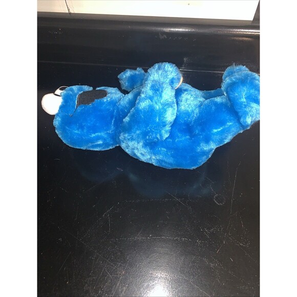 Used Sesame Street Cookie Monster  Plush Blue Soft Toy 13 Inches Tall - Picture 4 of 10
